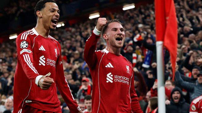 利物浦逆袭,力克对手闯入欧冠四强